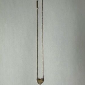 Kendra Scott Gold Heart Necklace